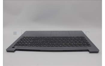 Lenovo 5CB1N95283 C-Cover with keyboard, Switzerland, Arctic Grey, Backlight, Fingerprint, UK