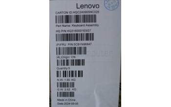 Lenovo 5CB1N96847 COVER UpperCaseASM UKR H83DK NFP SG