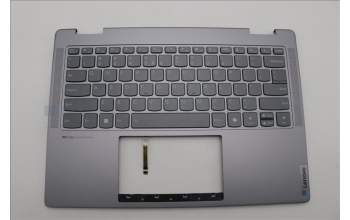 Lenovo 5CB1N96900 C-Cover with keyboard, US English Euro, Arctic Grey, Non-FingerPrint, US