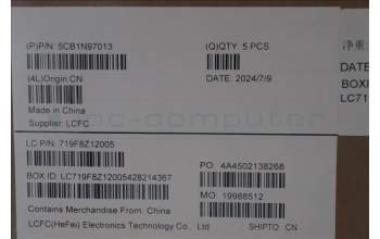 Lenovo 5CB1N97013 Keyboard External,Czech Slovakian,Non-backlight