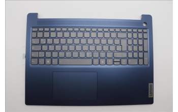 Lenovo 5CB1N97435 C-Cover with keyboard, German, Abyss Blue, Backlight, Fingerprint, UK