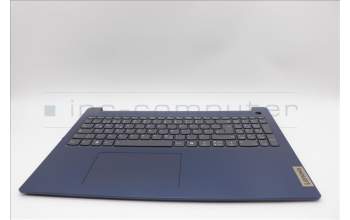 Lenovo 5CB1N97435 C-Cover with keyboard, German, Abyss Blue, Backlight, Fingerprint, UK