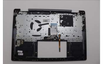 Lenovo 5CB1N97633 C-Cover with keyboard, Belgian, Storm Grey, FingerPrint, UK