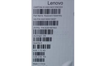 Lenovo 5CB1N97653 COVER UpperCaseASM SPA H83DJ NFP SG