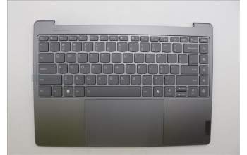 Lenovo 5CB1P00340 C-Cover with keyboard, USA English, Luna Grey, US