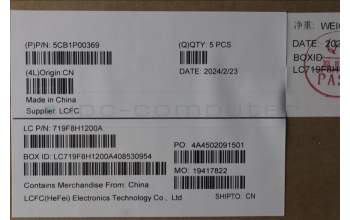 Lenovo 5CB1P00369 COVER Upper Case ASM_UKE L 83AC CB