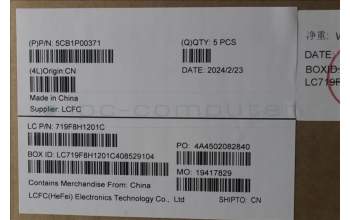 Lenovo 5CB1P00371 COVER Upper Case ASM_USA ENG L83AC CB