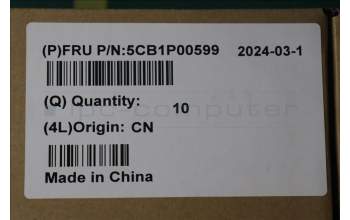 Lenovo 5CB1P00599 COVER Hinge cap C 83G1 VT