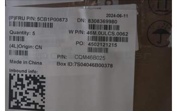Lenovo 5CB1P00873 COVER Upper Case ASM_ARA W21MR AG BL U