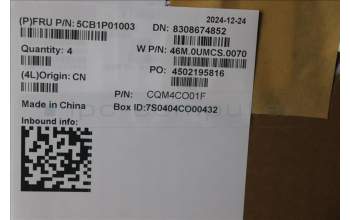 Lenovo 5CB1P01003 COVER Upper Case ASM_FRA/ARA W21MSAGBL U