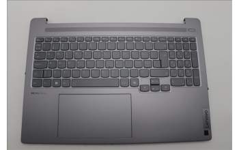 Lenovo 5CB1P31509 C-Cover with keyboard, Nordic, Arctic Grey, UK