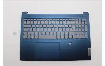 Lenovo 5CB1P33522 C-Cover with keyboard, German, Abyss Blue, Backlight, FingerPrint, UK