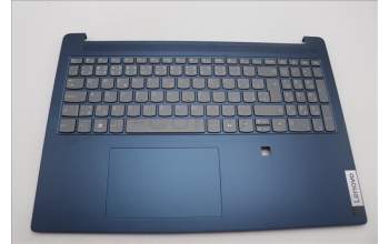 Lenovo 5CB1P33530 C-Cover with keyboard, Czech Slovakian, Abyss Blue, Backlight, FingerPrint, UK