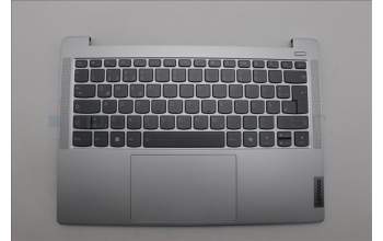Lenovo 5CB1P49154 C-Cover with keyboard, German, Cloud Grey, Backlight, Non-FingerPrint, UK