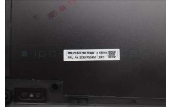 Lenovo 5CB1P50451 FRU COVER ME632_D_COVER_AL_w/SCW