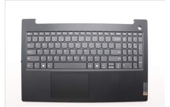 Lenovo 5CB1P71921 C-Cover with keyboard, US English Euro, Black, Fingerprint, US