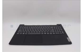 Lenovo 5CB1P71921 C-Cover with keyboard, US English Euro, Black, Fingerprint, US