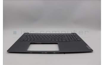 Lenovo 5CB1P85733 C-Cover with keyboard, German, Luna Grey, Backlight, UK