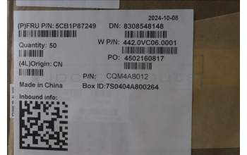 Lenovo 5CB1P87249 COVER Hinge Cover W 83J2 CG