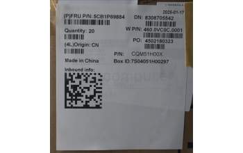 Lenovo 5CB1P89884 COVER LCD Cover W 83J3 SG