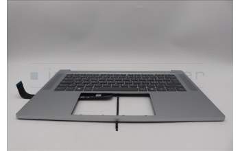 Lenovo 5CB1Q28959 C-Cover with keyboard, Italian, Cloud Grey, Backlight, UK