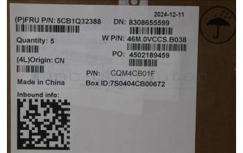 Lenovo 5CB1Q32388 COVER Upper Case ASM_FRA W83J3 CG