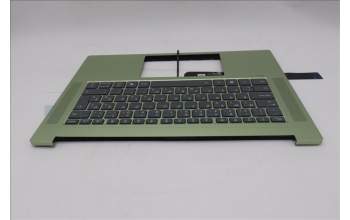 Lenovo 5CB1Q32433 C-Cover with keyboard, Slovenian, Storm Grey, Backlight, UK