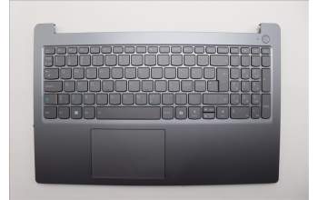 Lenovo 5CB1Q43280 C-Cover with keyboard, Nordic, Luna Grey, Backlight, UK