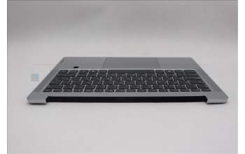 Lenovo 5CB1Q43338 C-Cover with AI keyboard, Spanish, Cloud Grey, Backlight, Fingerprint, UK