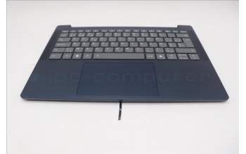 Lenovo 5CB1Q64115 C-Cover with keyboard, Belgian, Cosmic Blue, Backlight, UK