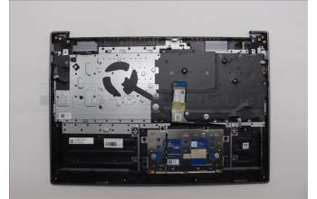 Lenovo 5CB1R07749 C-Cover with keyboard, Portuguese, Luna Grey, Backlight, 3CELL, UK