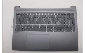 Lenovo 5CB1R07924 C-Cover with keyboard, Switzerland, Luna Grey, Backlight, 4CELL, UK