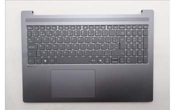 Lenovo 5CB1R07931 C-Cover with keyboard, Belgian, Luna Grey, Non-Backlight, 4CELL, UK