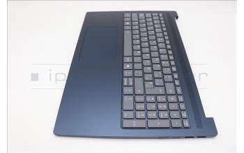 Lenovo 5CB1R08043 C-Cover with keyboard, Spanish, Cosmic Blue, Backlight, 4CELL, UK