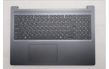 Lenovo 5CB1R27695 C-Cover with keyboard, Ukraine, Luna Grey, Non-Backlight, US
