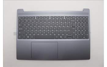 Lenovo 5CB1R27841 C-Cover with keyboard, English, Luna Grey, Non-Backlight, US
