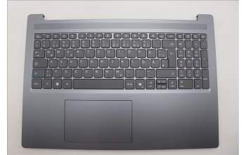 Lenovo 5CB1R30476 C-Cover with keyboard, German, Luna Grey, Non-Backlight, UK