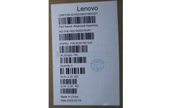 Lenovo 5CB1R61535 COVER UpCaseASM UKE H83JQ FP LG NPS