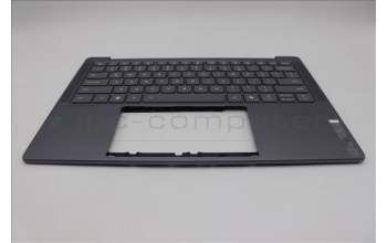 Lenovo 5CB1R68326 C-Cover with keyboard, English, Luna Grey, Non_Puresight Logo