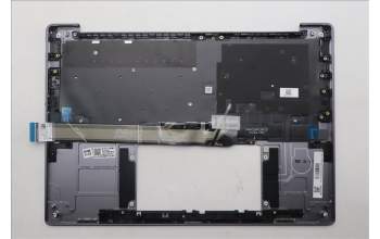 Lenovo 5CB1R68346 C-Cover with keyboard, Hungarian, Luna Grey, Non-Puresight Logo, UK