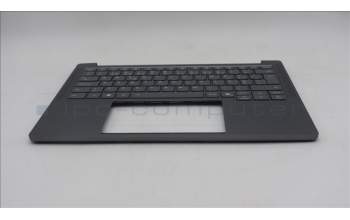 Lenovo 5CB1R71068 C-Cover with keyboard, Portuguese, Luna Grey, UK