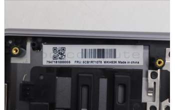 Lenovo 5CB1R71078 C-Cover with keyboard, Slovenian, Luna Grey, UK