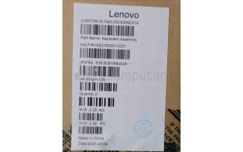 Lenovo 5CB1R83548 COVER UpASSY GER H 83JR NFP SSH NPS