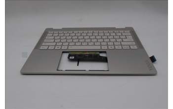 Lenovo 5CB1R83566 C-Cover with keyboard, Arabic, Seashell, Non-FingerPrint, Non-Puresight Logo, US