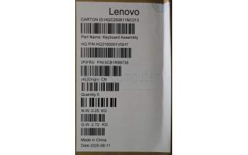 Lenovo 5CB1R99735 COVER UpASSY FRA H 83JU FP SSH PS