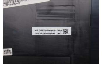 Lenovo 5CB1R99801 Cover 83M4, LCD, Black