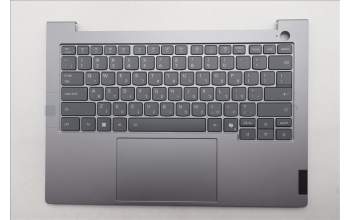 Lenovo 5CB1R99879 C-Cover with keyboard, Hebrew, Arctic Grey, Backlight, H-series, US