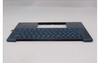 Lenovo 5CB1S00241 C-Cover with keyboard, US English Euro, Tidal Teal, Non-Puresight Logo, US