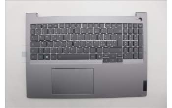 Lenovo 5CB1S00834 C-Cover with keyboard, Italian, Arctic Grey, Backlight, U-series, UK