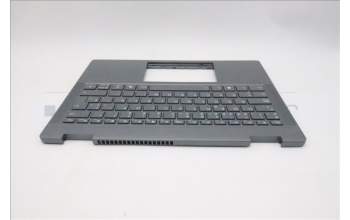 Lenovo 5CB1S01173 C-Cover with keyboard, Spanish, Luna Grey, Backlight, Non-FingerPrint, UK